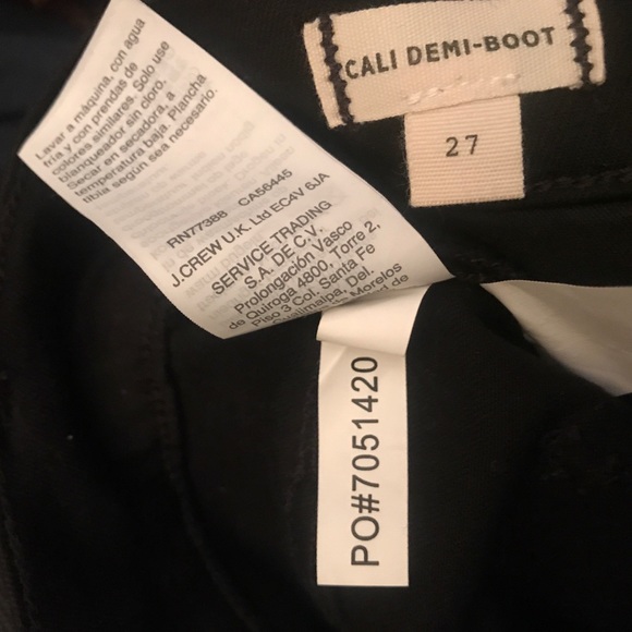 Madewell🌹Cali beach 🏖Demi-Boot Cut Gold Piping27 - Picture 6 of 7